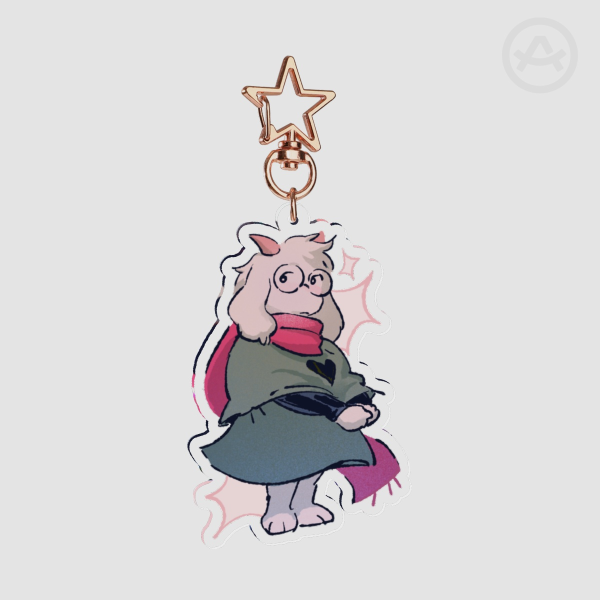 Ralsei Acrylic Keychain