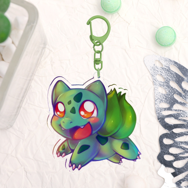 Bulbasaur Acrylic Keychain