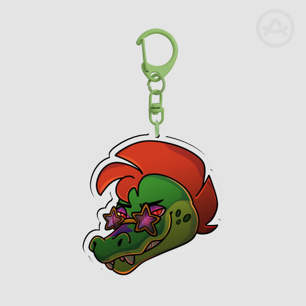Monty/ Montgomery Gator Keychains