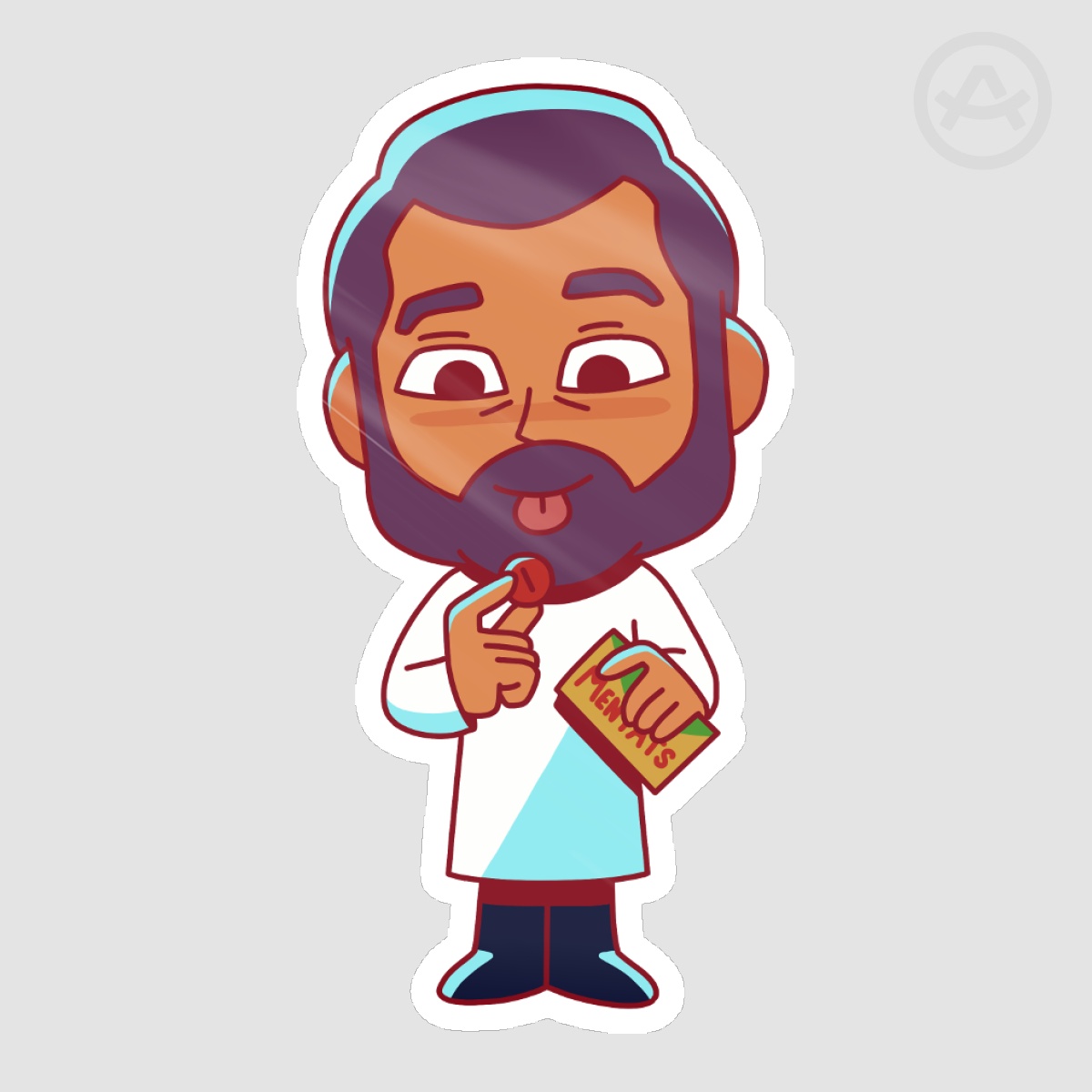 Doctor MOBIUS! Sticker