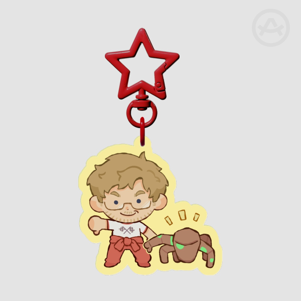 Grace Rocky 👎 (Keychain)