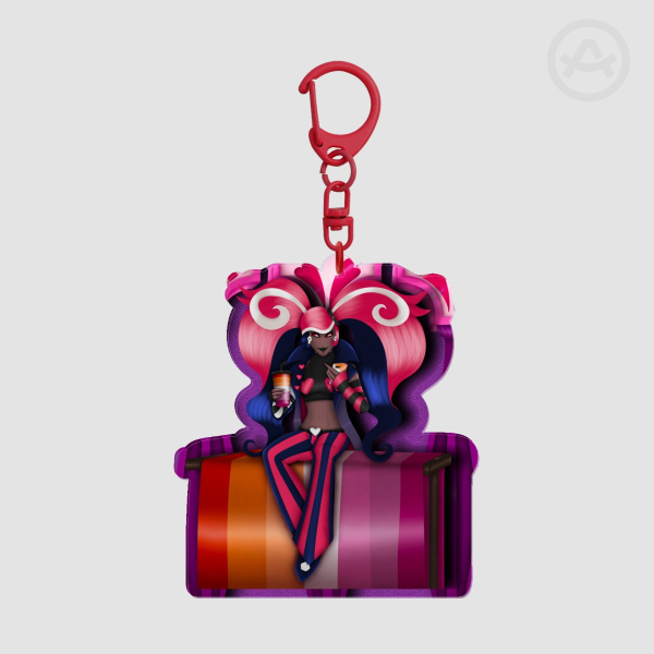 Pride Velvette Keychain