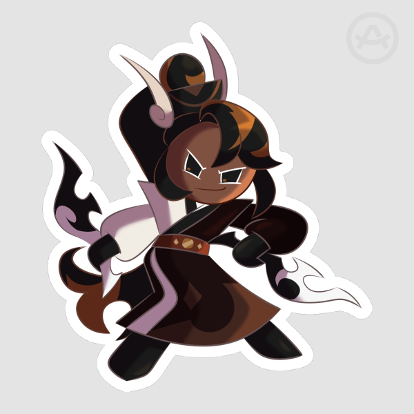 Caramel Arrow Cookie - Sticker