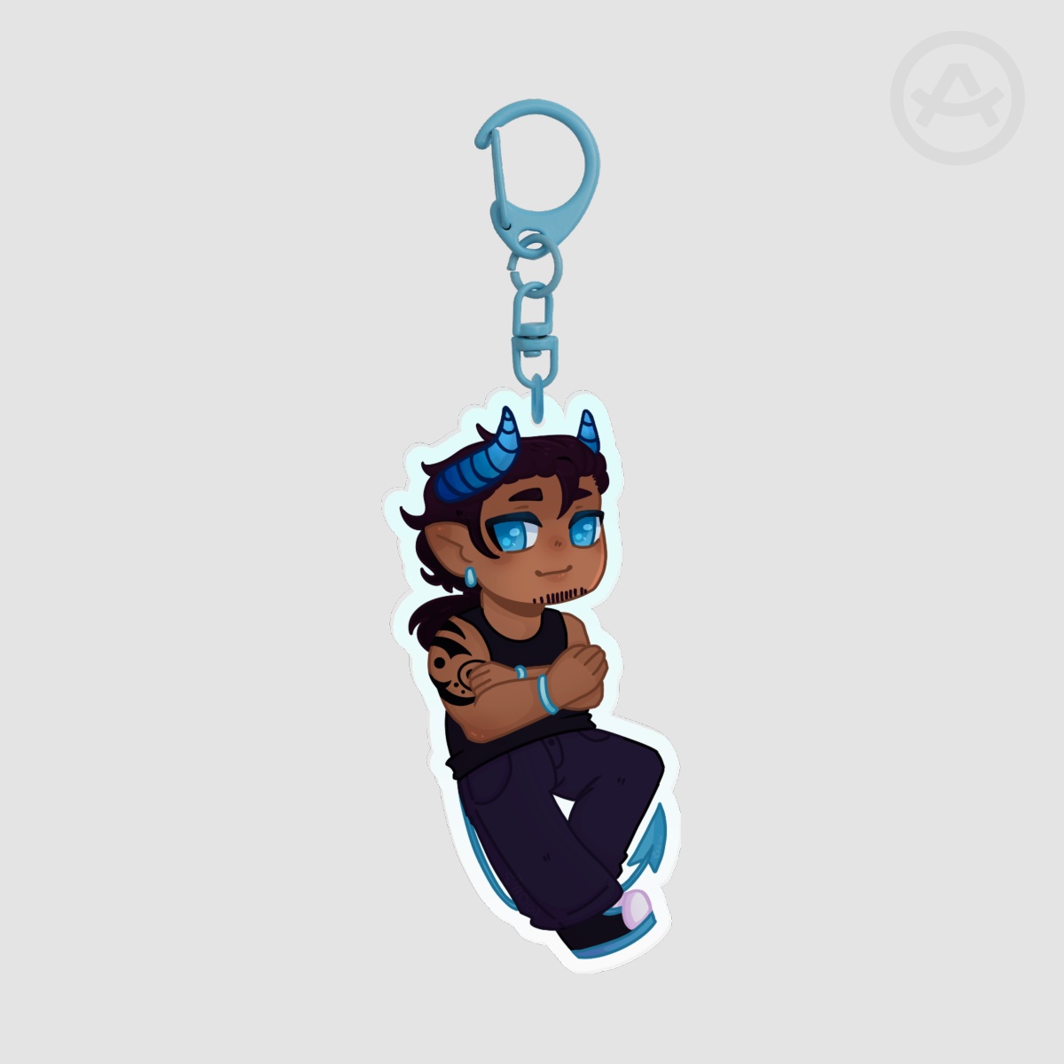 Pierce Acrylic Keychain