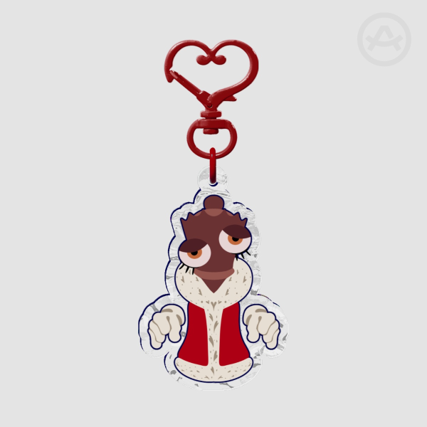 Queenie Ripple Acrylic Keychain