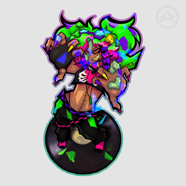 Daniella Raverobber sticker