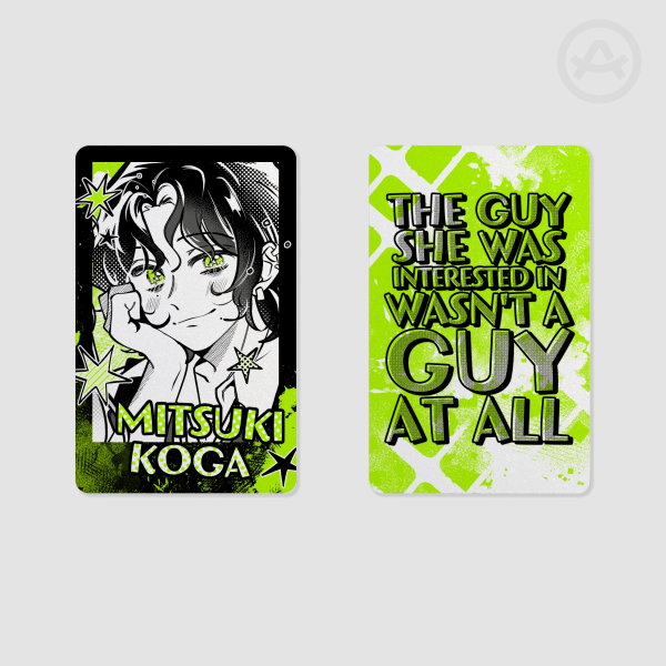 Photocard || Green Yuri Mitsuki