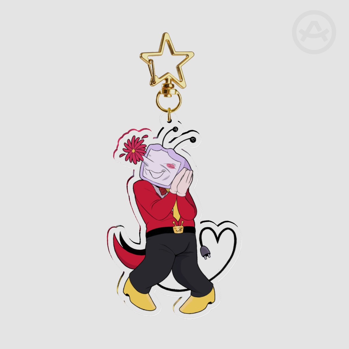 Flower Tenna keychain
