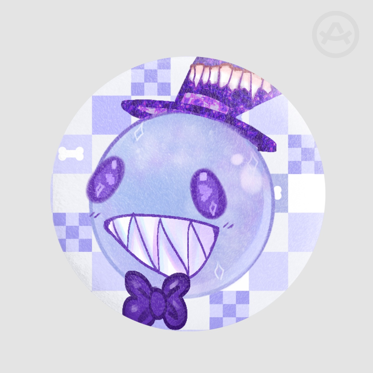 Bubble Plush Badge