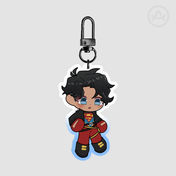 Connor Kent Acrylic Charm, Kon-El