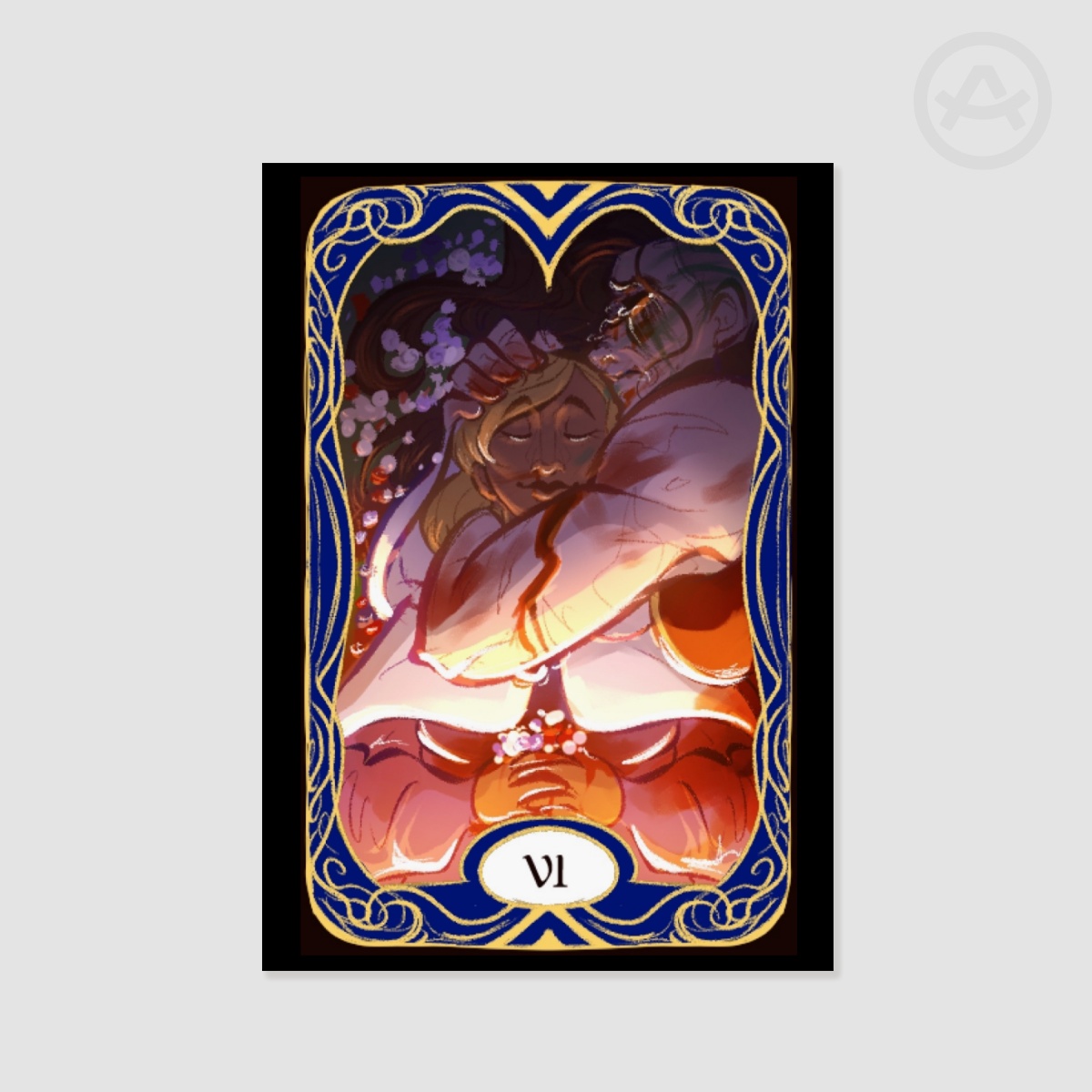 The Lovers - Redhook Tarot Cards