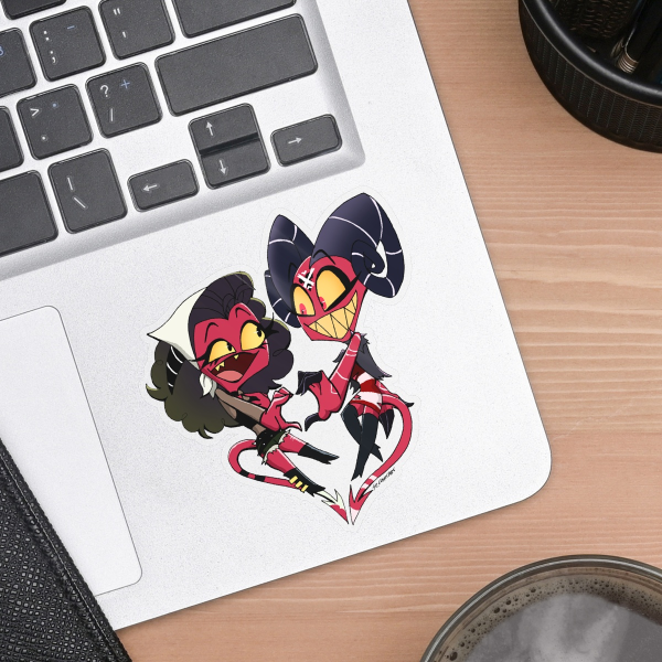 Barbie & Kendra Clear PET Vinyl Die Cut Stickers