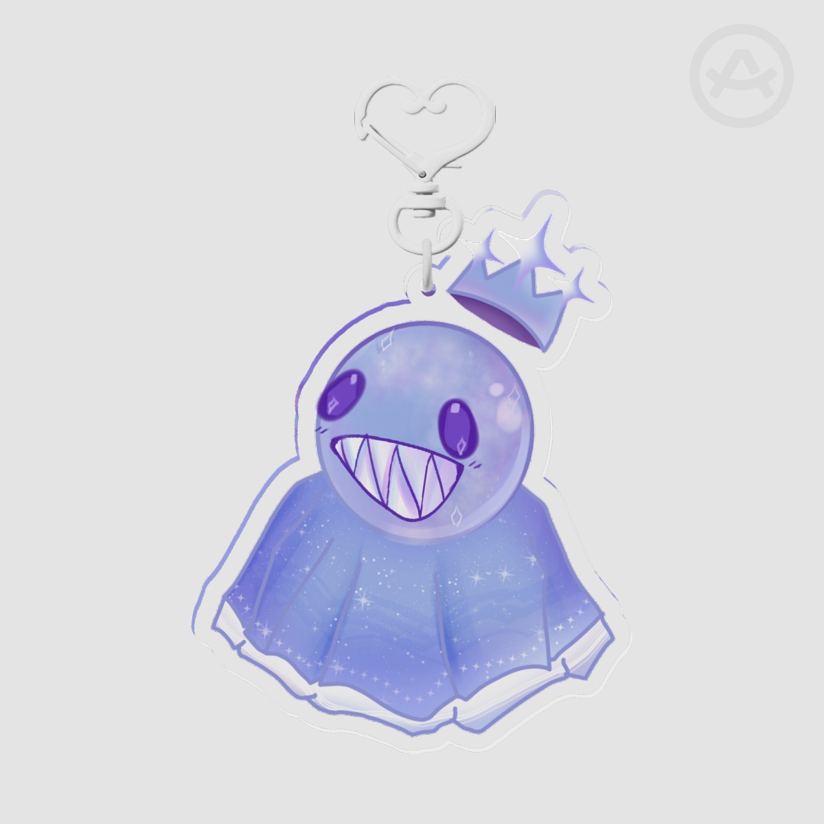 Princess Bubble Acrylic Keychain
