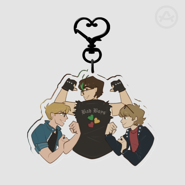 Limited Life Bad Boys - 3.5" Acrylic Keychain/Charm