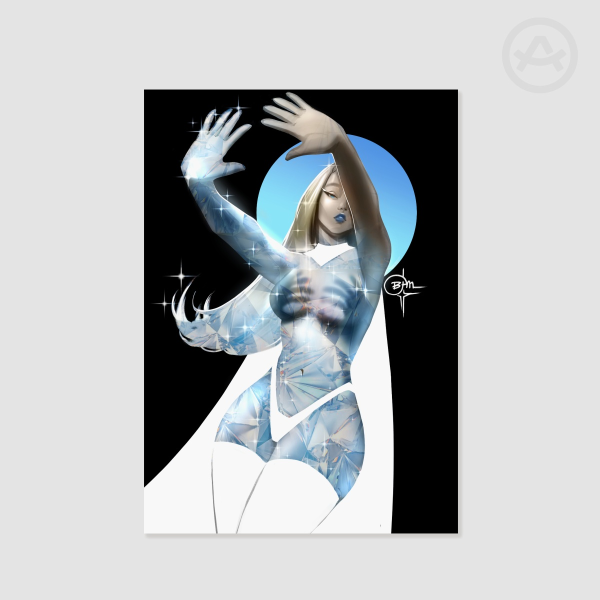 Emma Frost Poster Print