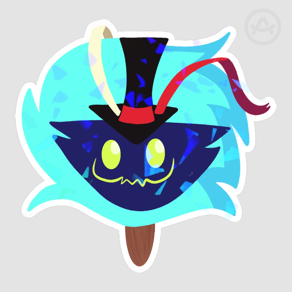 Asmodeus Popsicle Stickers