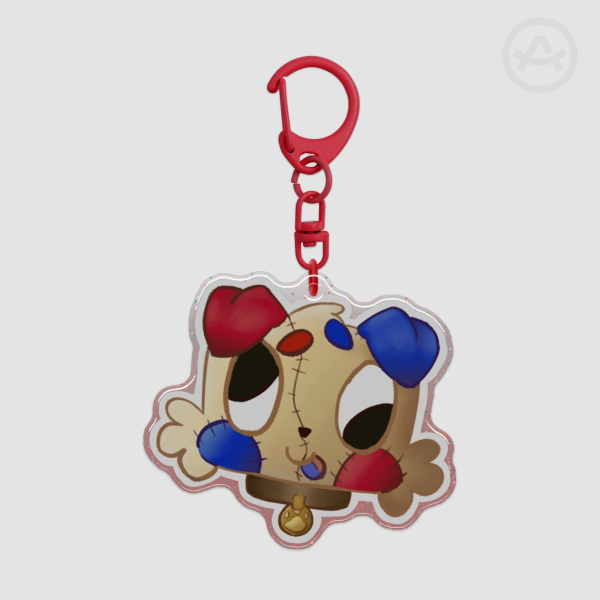 goob Epoxy Glitter Acrylic Keychains