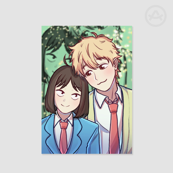 Skip and Loafer | Mitsumi & Sosuke "Pure Sunshine" | Premium Art Print