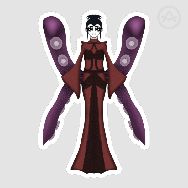 Monster Girl Sticker