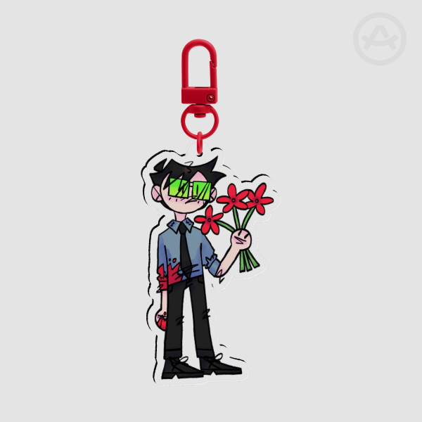 Herbert West Spring Keychain
