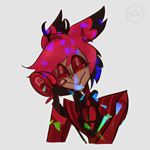 Alastor Vinyl Stickers