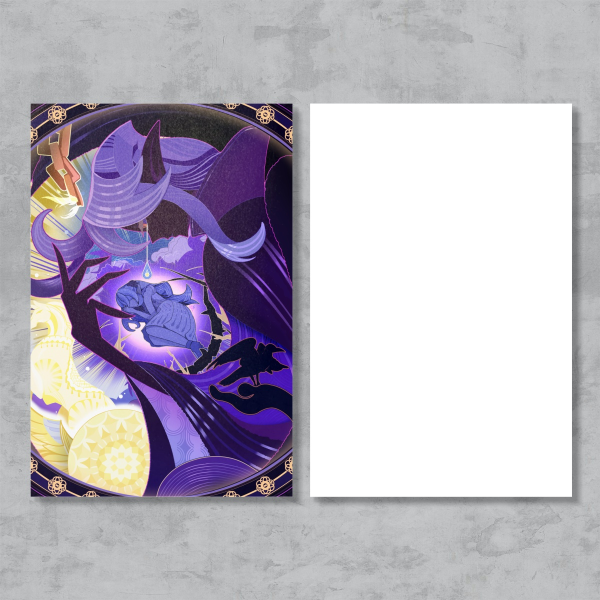 ZZZ Vivian Teaser-Style Postcard
