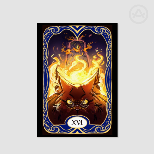 The Tower - Redhook Tarot Cards