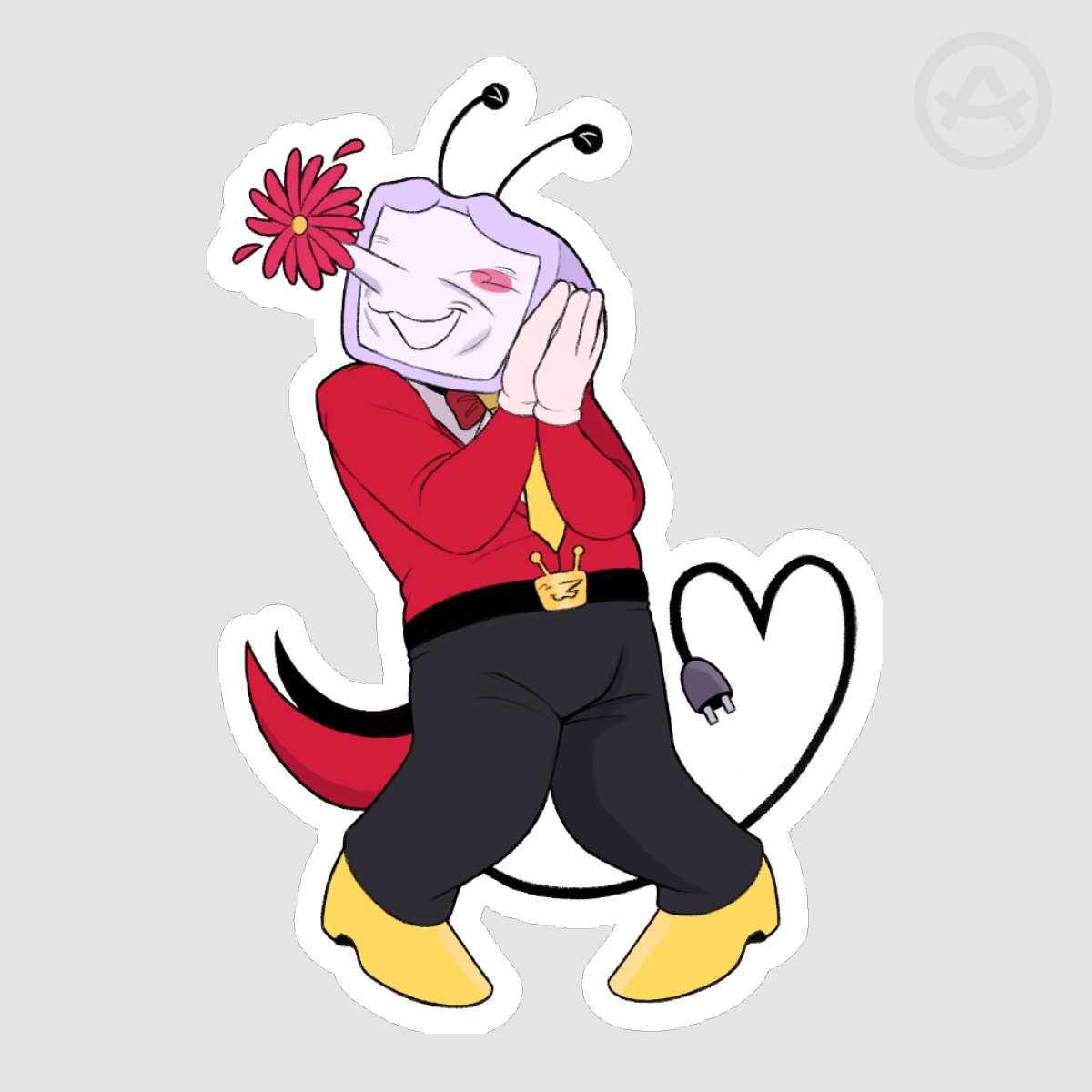 Flower Tenna sticker