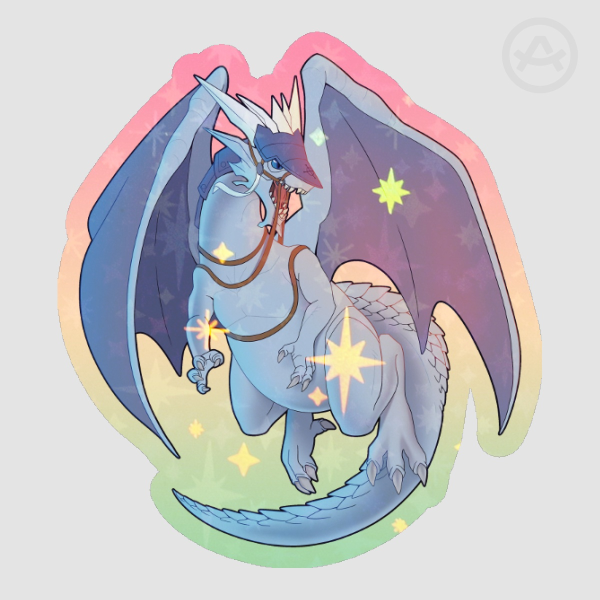 Amayori Holo Sticker (small)