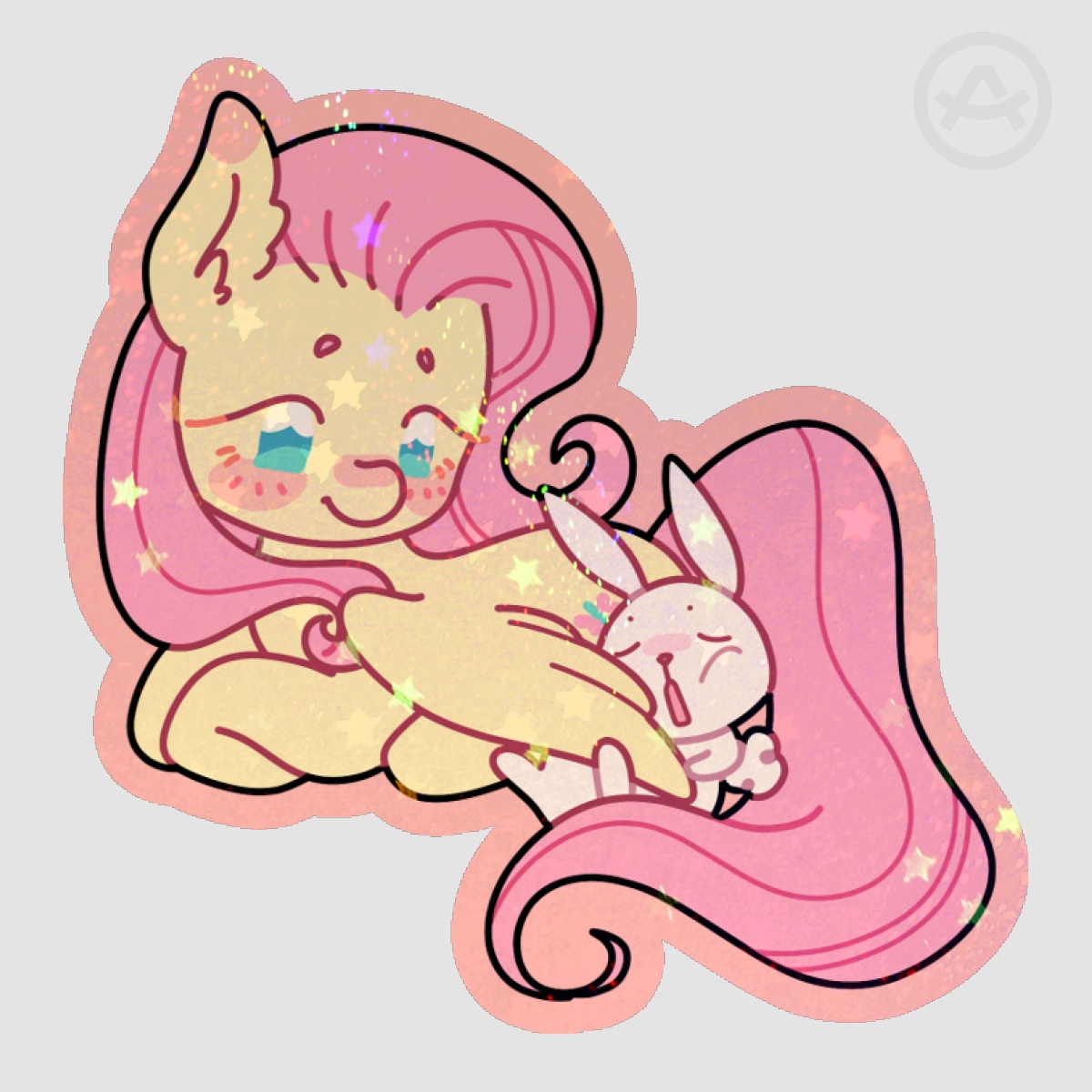 Colored Edge Die Cut Stickers