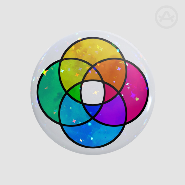 Plural Rings Badge (Holo Star)