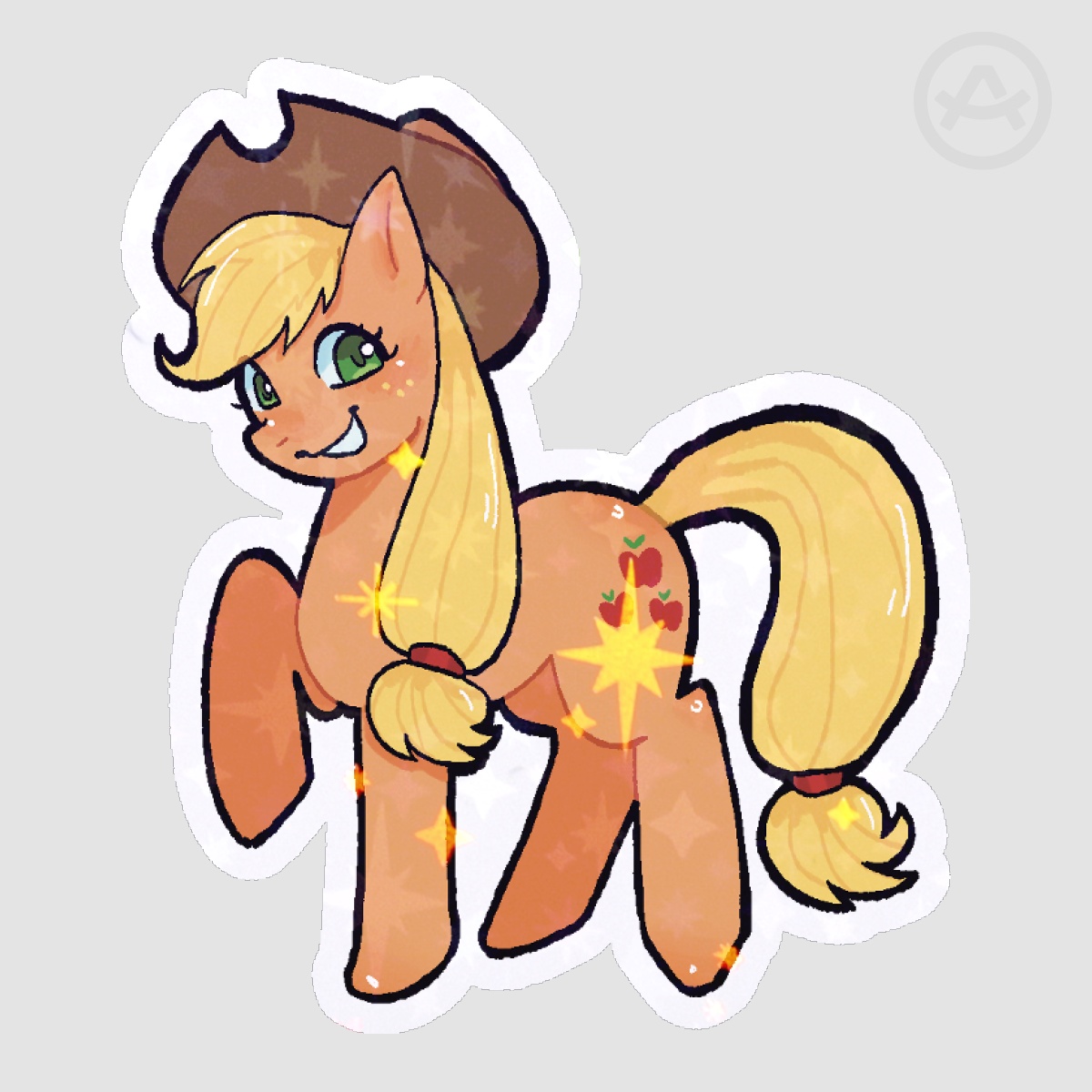 Applejack Sticker