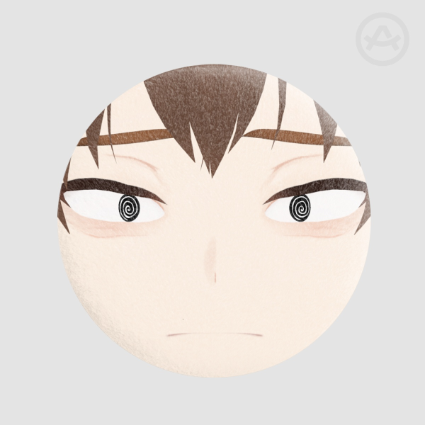 G3N Sad Plush Badge