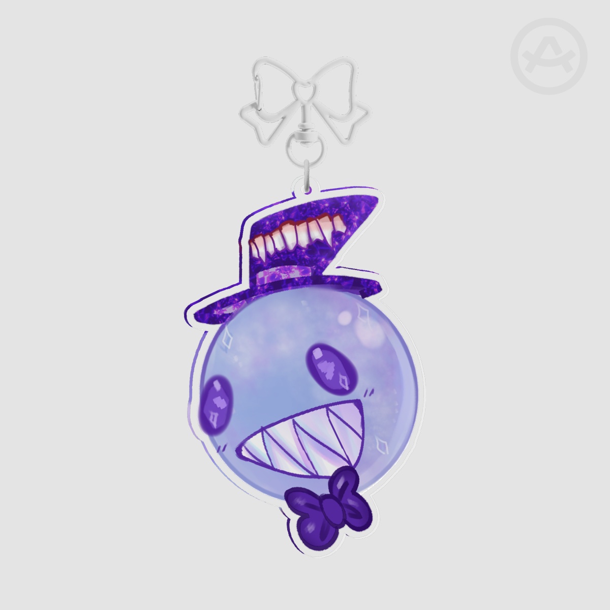 Bubble Acrylic Keychain