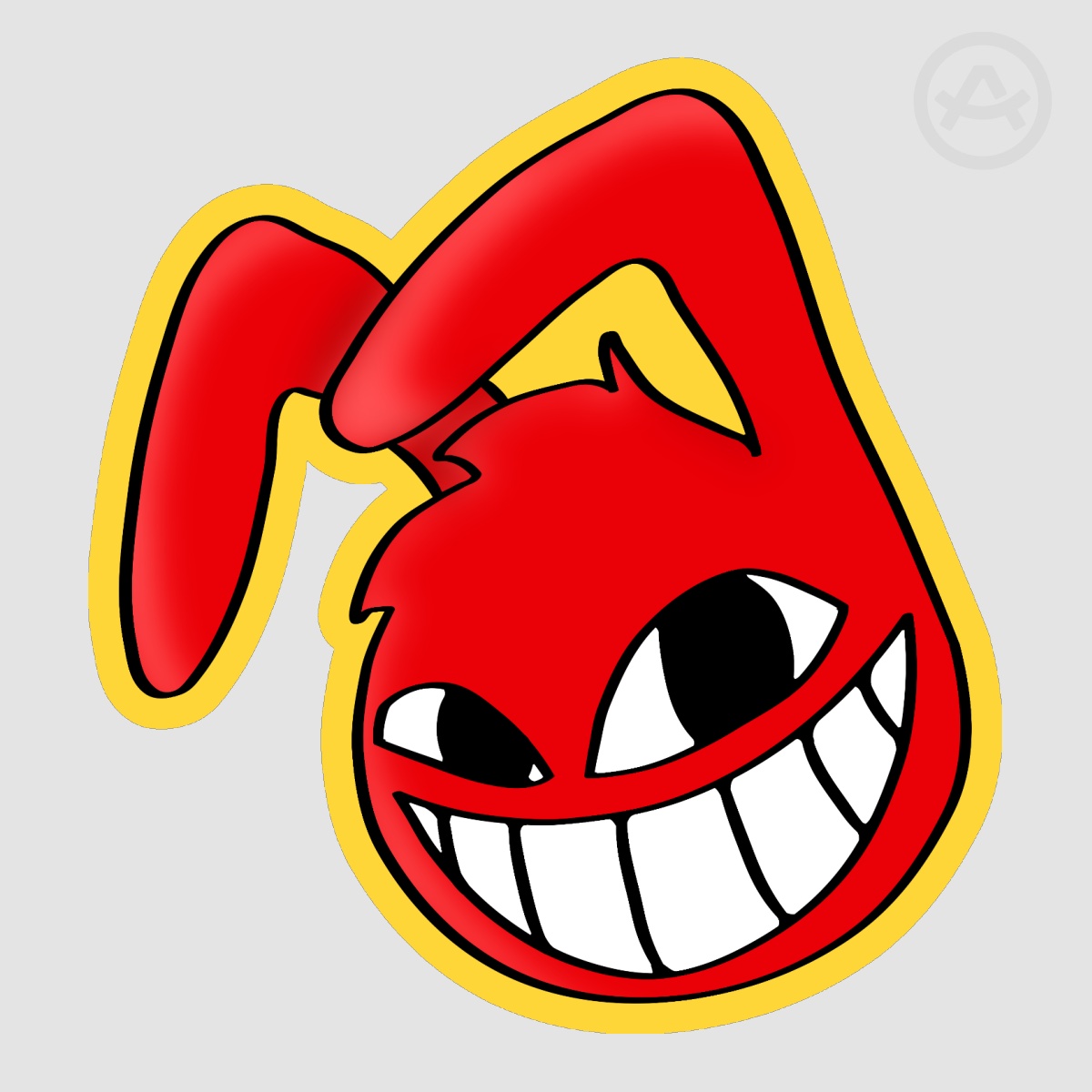 Thomas head sticker