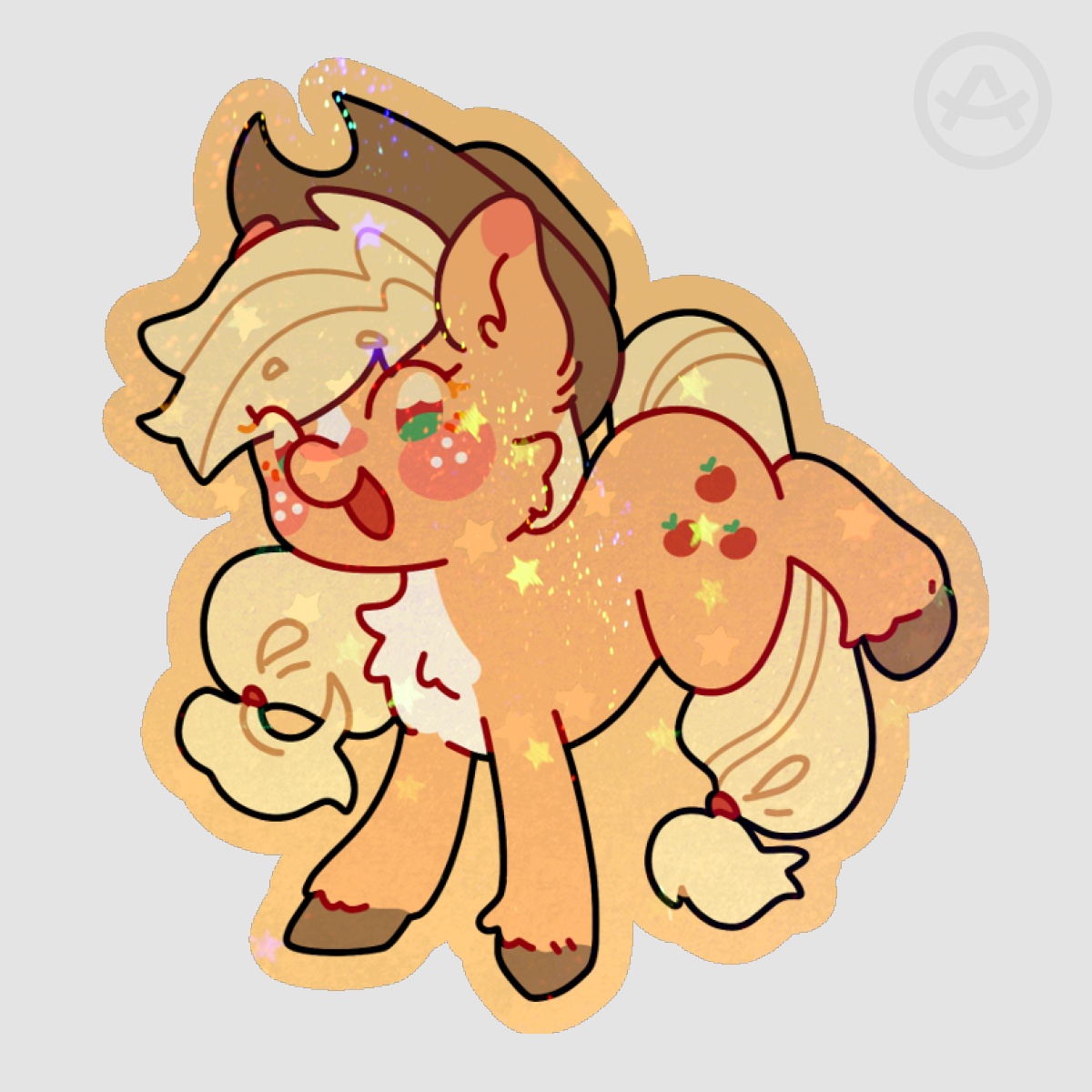 Colored Edge Die Cut Stickers