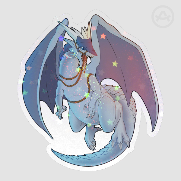 Amayori Holo Sticker (medium)