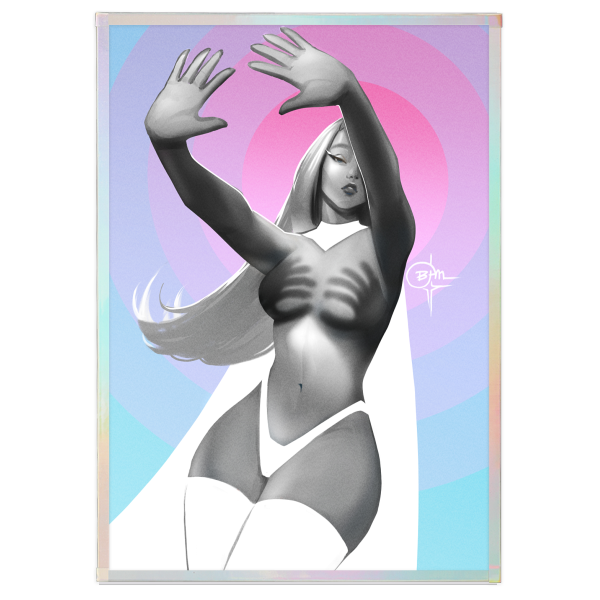 Emma Frost Art Boards with Rainbow-Edged