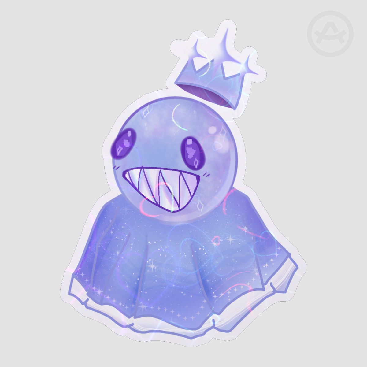 Princess Bubble Sticker