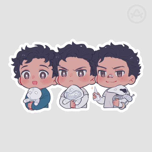 Moon Knight Sticker