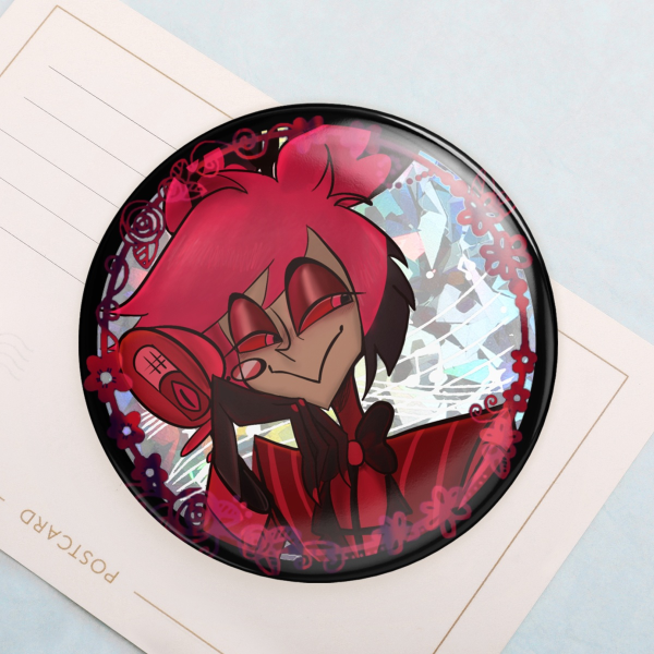 Alastor Holographic Badge