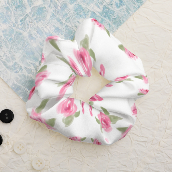 Rose Collection Round Scrunchie