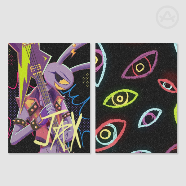 Glamrock Jax Holographic Photocard