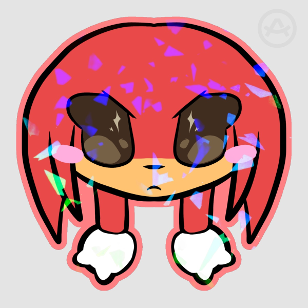 Colored Edge Die Cut Stickers