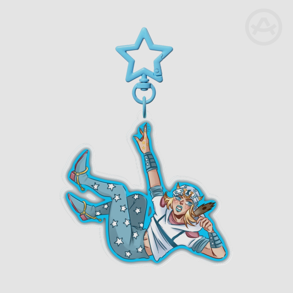 Johnny Joestar (JJBA SBR) Clear Acrylic Keychains