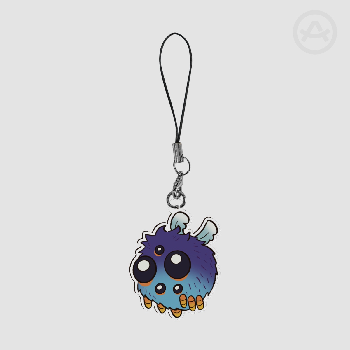 DST Critter Den Glomglom Clear Acrylic Phone Charm