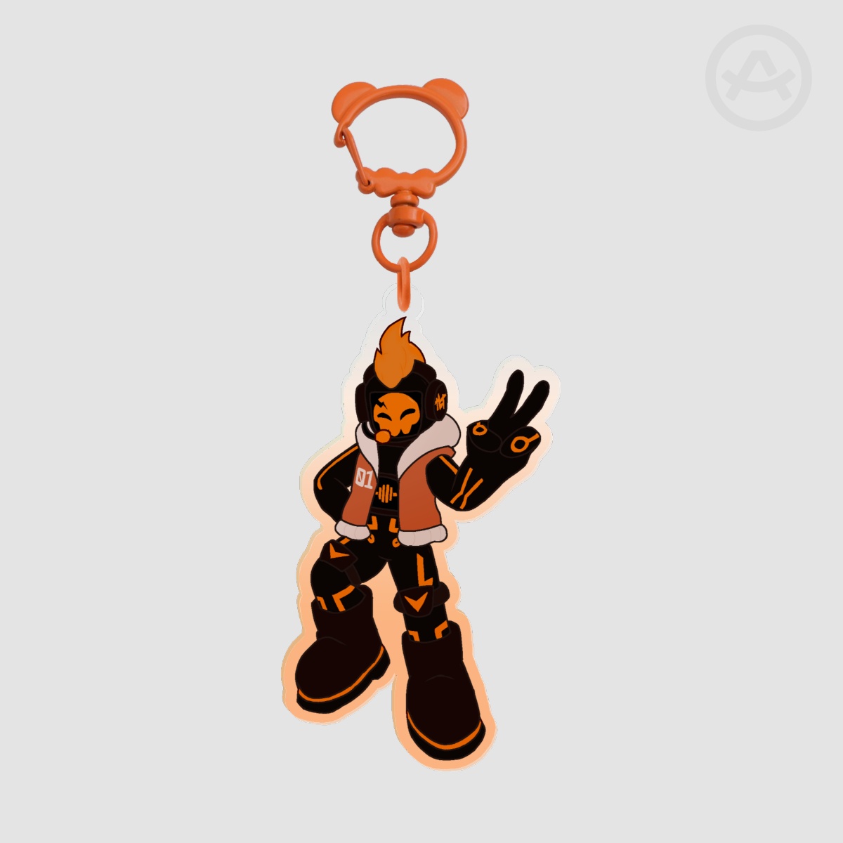 Zero_One Keychain!