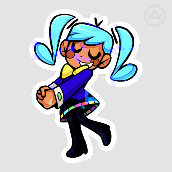 STATIC Miku STICKER