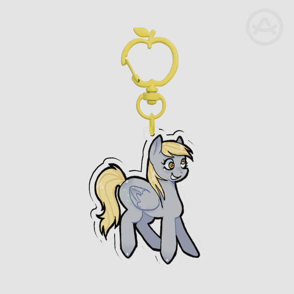 Derpy Keychain