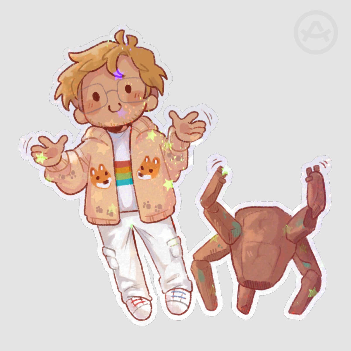 PHM Jazz Hands Sticker